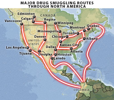 Drug smuggling in america